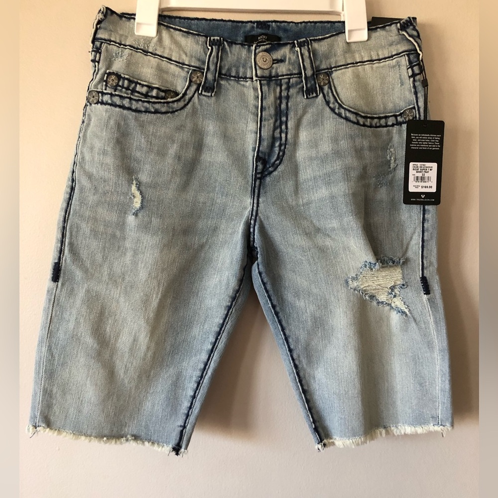 True Religion jean shorts 🩳 with pockets! New new with tags 🏷